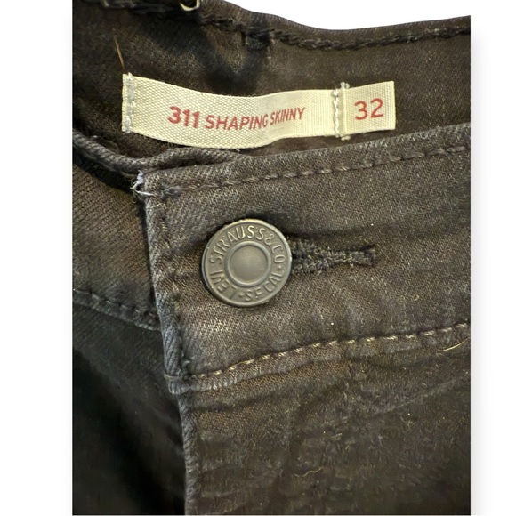 Levi’s 311 Black Skinny Jeans Women’s size 32 - Picture 2 of 5